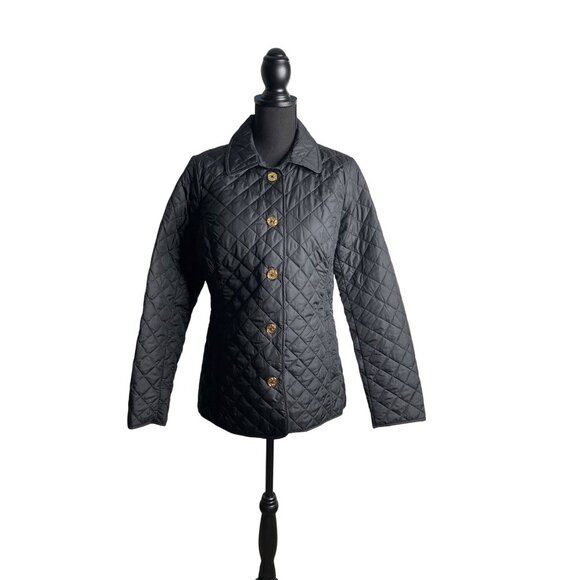 C Wonder by Christian Siriano Women's Lightweight Black Quilted Jacket S - Picture 1 of 15